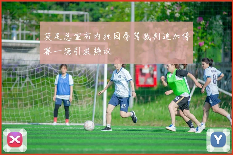 英足总宣布内托因辱骂裁判追加停赛一场引发热议